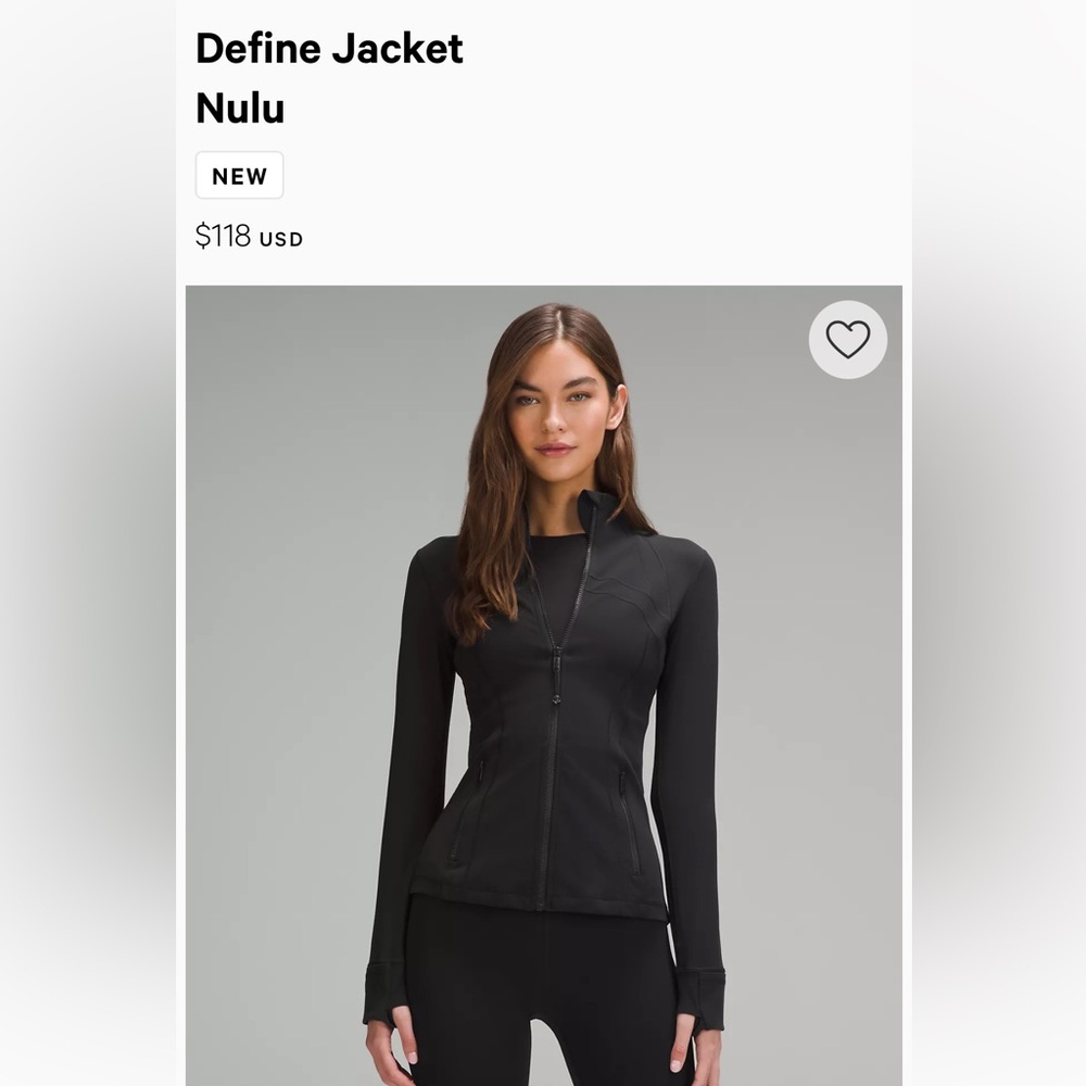 Lululemon Define Jacket